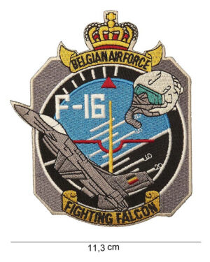 Patch Belgian Air Force F-16 (vliegtuig) #3090