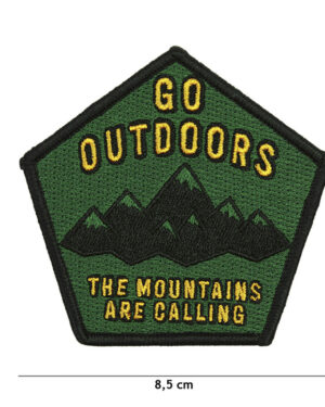 Patch Go outdoor with velcro #2033