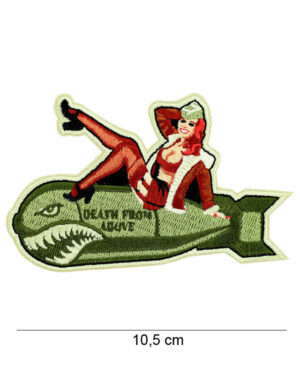 Patch Pinup girl Bomb #20010
