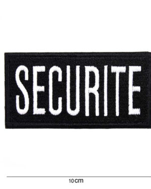 Patch Securite mit Klettverschluss #5018