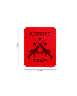 Patch Airsoft team red #23024