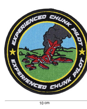 Patch Chunk pilot mit Klettverschluss #12030