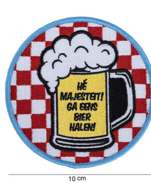 Patch Hé majesteit! mit Klettverschluss #13014