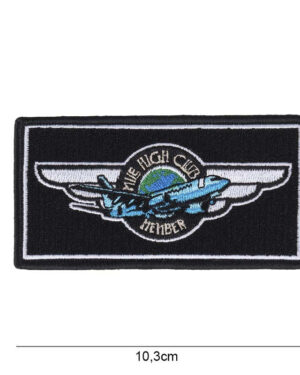 Patch Mile high club mit Klettverschluss #13025