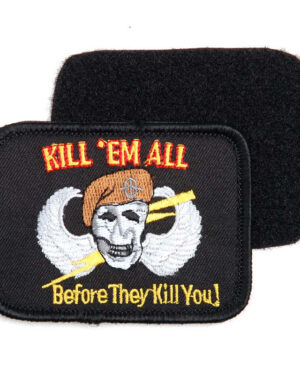 Patch Kill'em all mit Klettverschluss #1054