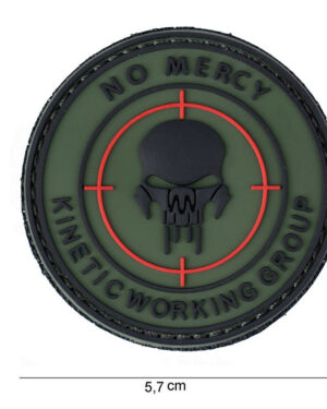Patch 3D PVC No mercy kinetic working group #11166