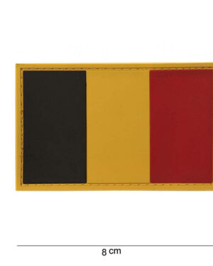 Patch 3D PVC Belgium #11187