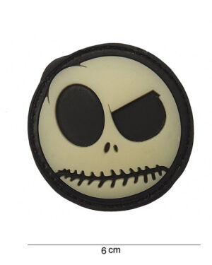 Patch 3D PVC big nightmare smiley #12008