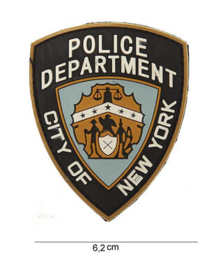 Patch 3D PVC Police Department #13038