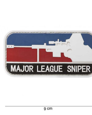 Patch 3D PVC Major Sniper Color #11158