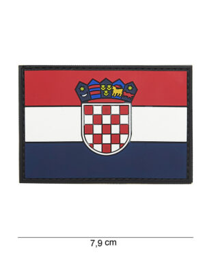 Patch 3D PVC Croatia #15049