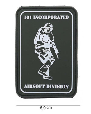 Patch PVC 101 INC Airsoft Division #12040