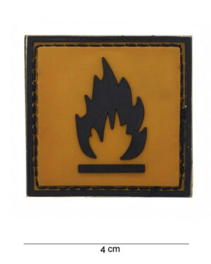 Patch 3D PVC Flammable #13059