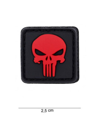 Patch PVC punisher red #12025