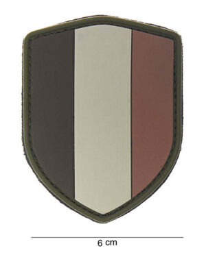 Patch 3D PVC shield Belgium desert #10002