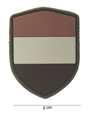Patch 3D PVC shield Netherland desert #10004