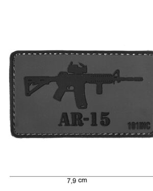 Patch 3D PVC AR-15 #15077