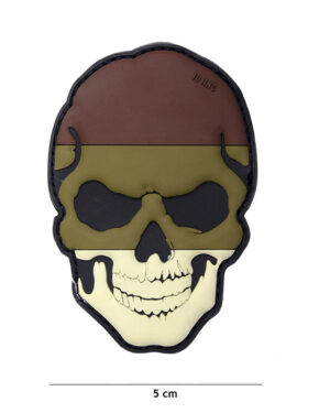 Patch 3D PVC skull Germany camo #16008