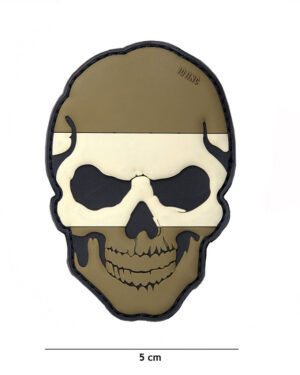 Patch 3D PVC skull Spain camo #16026