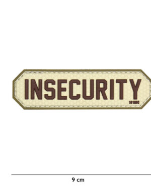 Patch 3D PVC Insecurity coyote #18004