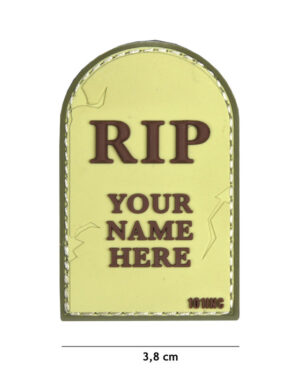 Patch 3D PVC RIP coyote #18028