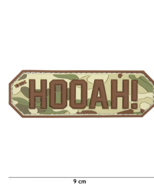 Patch 3D PVC HOOAH! #17058