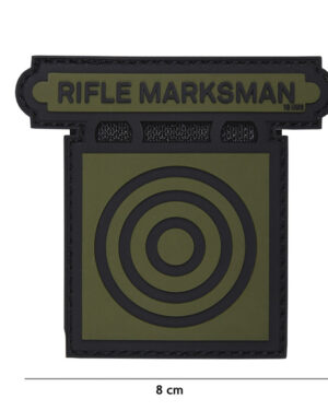 Patch 3D PVC Rifle Marksman green #18012