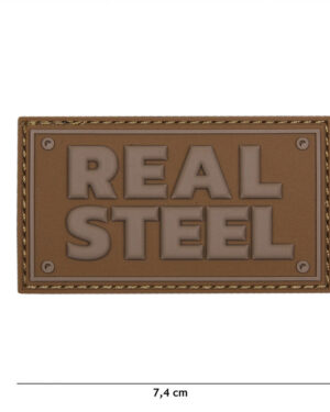 Patch 3D PVC Real steel coyote #17007