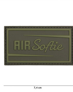 Patch 3D PVC Air Softie green #19037
