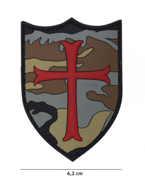 Patch 3D PVC Crusader woodland #19051