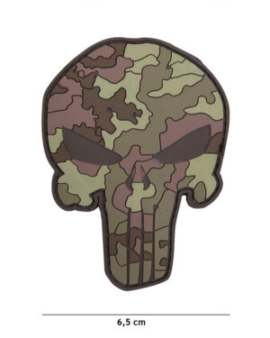 Patch 3D PVC Punisher Italian camo #19053