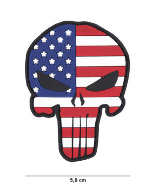 Patch 3D PVC Punisher USA #13080