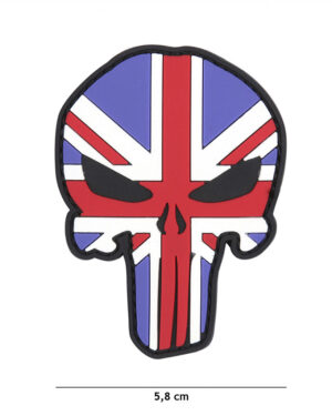 Patch 3D PVC Punisher UK #9003