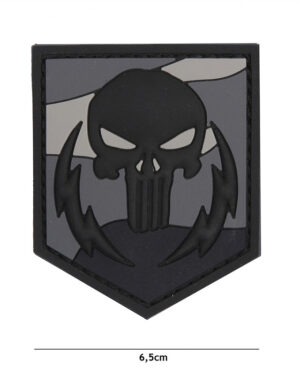 Patch 3D PVC Punisher thunder strokes night #12069