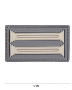 Patch 3D PVC German insignia grey #20041