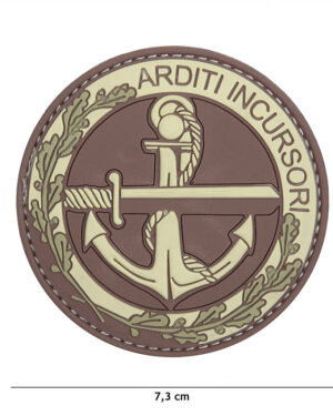 Patch 3D PVC Arditi Incursori #20056