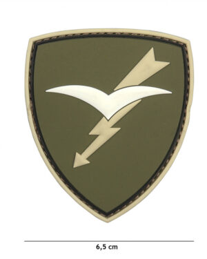 Patch 3D PVC Paratroopers Brigade Folgore green #20063