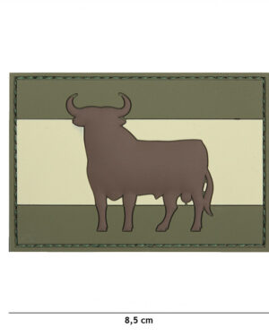 Patch 3D PVC Spanish bull #11103