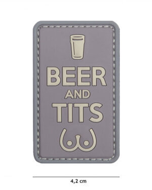 Patch 3D PVC Beer and Tits multi #13107
