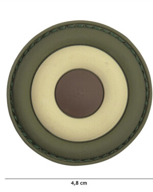 Patch 3D PVC Italian Air Force woodland #9018