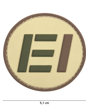 Patch 3D PVC Esercito EI coyote #12073