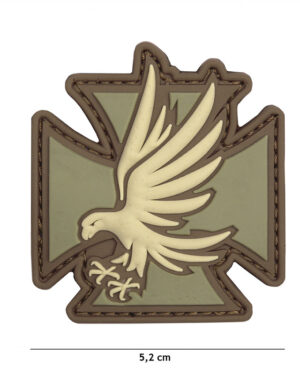 Patch 3D PVC Iron Eagle coyote #12068