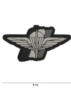 Patch 3D PVC Para Wing grey #2065