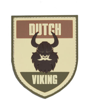 Patch 3D PVC Dutch Viking #2064