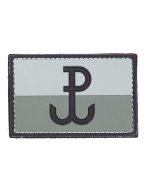 Patch 3D PVC Polish Special Forces grey #1115