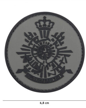 Patch 3D PVC Corps Marines grey #1098