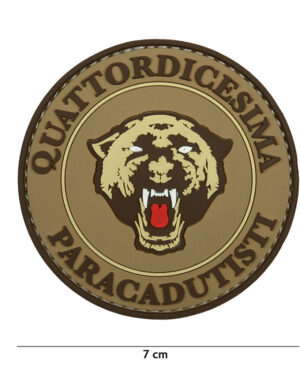 Patch 3D PVC Paracadutisti coyote #2080