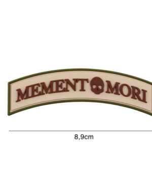 Patch 3D PVC Memento Mori (tab) #4096