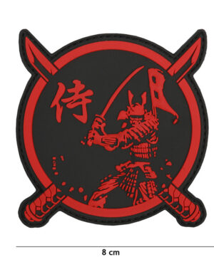 Patch 3D PVC Samurai Warrior #4112