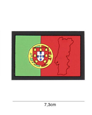 Patch 3D PVC Portugal with contour #4133